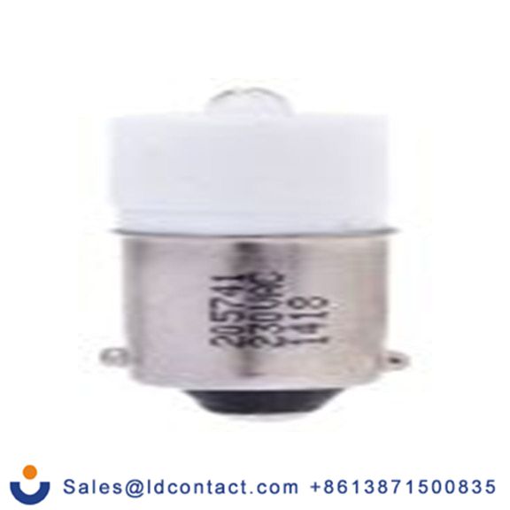 RS PRO 205-741  指示灯, 单芯片, 白色, BA9灯座, Φ10 mm, 24 mm长, 230 V ac