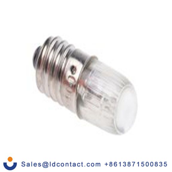 RS PRO 104-727  指示灯, 红色, E10灯座, Φ10 mm, 28 mm长, 110/125 V dc