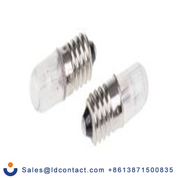 RS PRO 104-733  指示灯, 红色, E10灯座, Φ10 mm, 28 mm长, 220/250 V dc