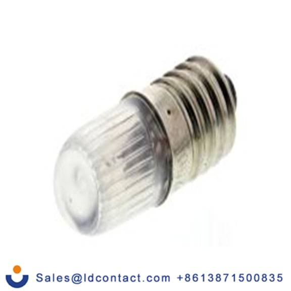 RS PRO 104-749  指示灯, 红色, E10灯座, Φ10 mm, 30 mm长, 220/250 V dc