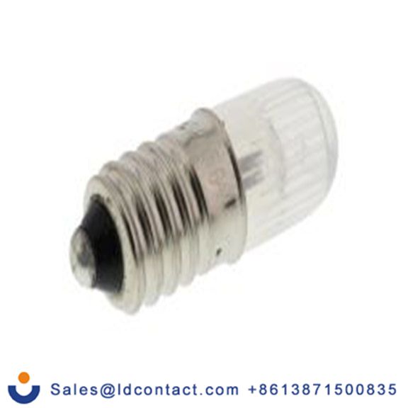 RS PRO 105-023  指示灯, 红色, E10灯座, Φ10 mm, 28 mm长