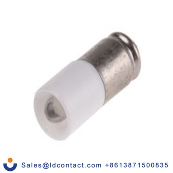 RS PRO 203-616  指示灯, 单芯片, 白色, 小型槽灯座, Φ6 mm, 16 mm长, 24 V ac/dc