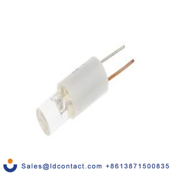 RS PRO 204-259  指示灯, 单芯片, 白色, Φ6.1 mm, 16 mm长, 24 V dc