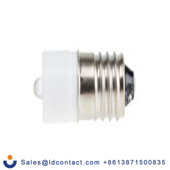 RS PRO 204-833  指示灯, 单芯片, 白色, E10灯座, Φ10 mm, 25 mm长, 60 V ac/dc