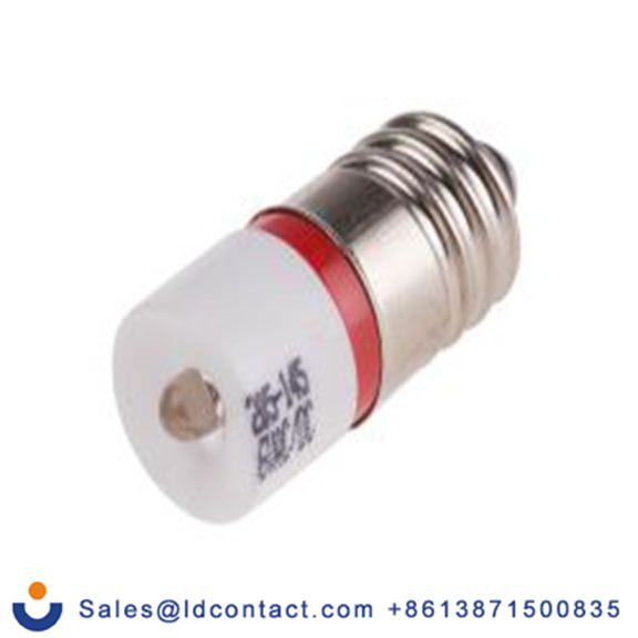 RS PRO 205-145  指示灯, 单芯片, 红色, E10灯座, Φ10 mm, 25.25 mm长, 630 nm长