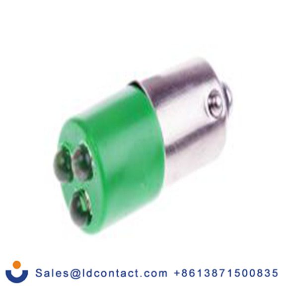 RS PRO 205-820  绿色 面板安装指示器, 230 V ac, 凸型边框 面板安装