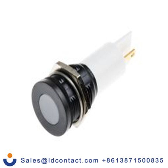 RS PRO 205-886  白色 面板安装指示器, 230 V ac 焊接片端接, 平齐边框, IP40