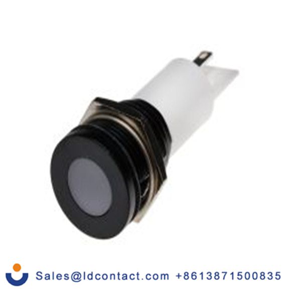 RS PRO 206-182  白色 面板安装指示器, 110 V ac 焊接片端接, 平齐边框, IP40