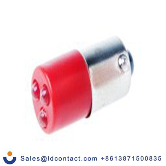 RS PRO 206-356  红色 面板安装指示器, 130 V ac, 凸型边框 面板安装