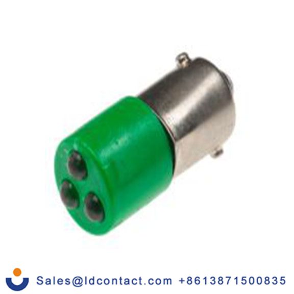 RS PRO 206-362  绿色 面板安装指示器, 130 V ac, 凸型边框 面板安装