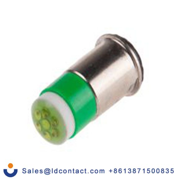 RS PRO 206-558  指示灯, 多芯片, 绿色, Φ6 mm, 15.25 mm长, 565 nm长, 28 V dc