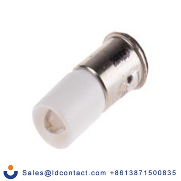 RS PRO 207-090  指示灯, 单芯片, 白色, Φ6 mm, 15.5 mm长, 28 V dc