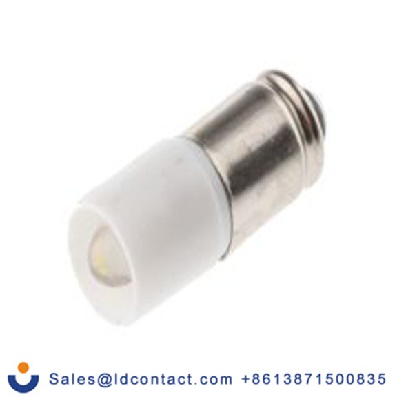 RS PRO 207-141  指示灯, 单芯片, 白色, 小型槽灯座, Φ6 mm, 16 mm长, 28 V ac/dc