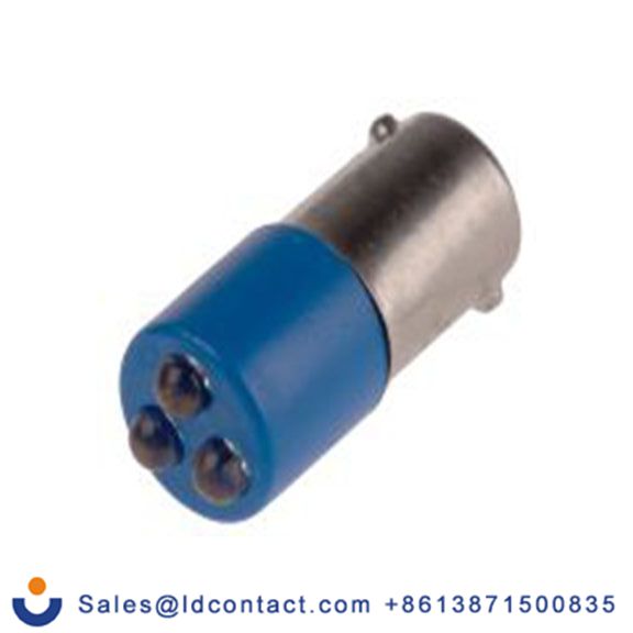 RS PRO 207-220  蓝色 面板安装指示器, 24 V ac/dc