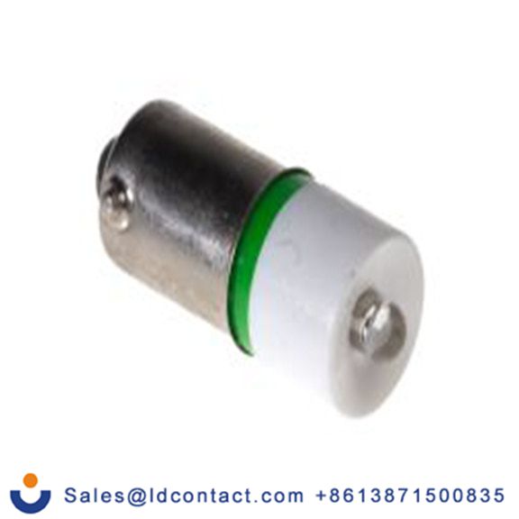 RS PRO 207-680  指示灯, 单芯片, 绿色, BA9灯座, Φ10 mm, 24 mm长, 525 nm长, 130 V ac