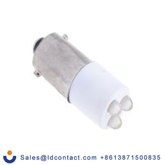 RS PRO 208-841  白色 面板安装指示器, 130 V ac