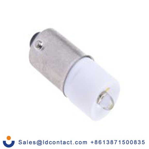 RS PRO 209-204  指示灯, 单芯片, 白色, BA9灯座, Φ10 mm, 25 mm长, 60 V ac/dc