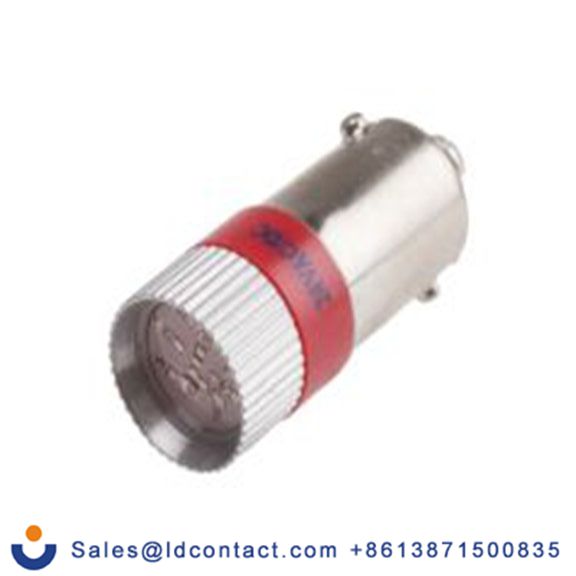 RS PRO 209-276  指示灯, 多芯片, 红色, BA9灯座, Φ10 mm, 28 mm长, 635 nm长, 24 V ac/dc