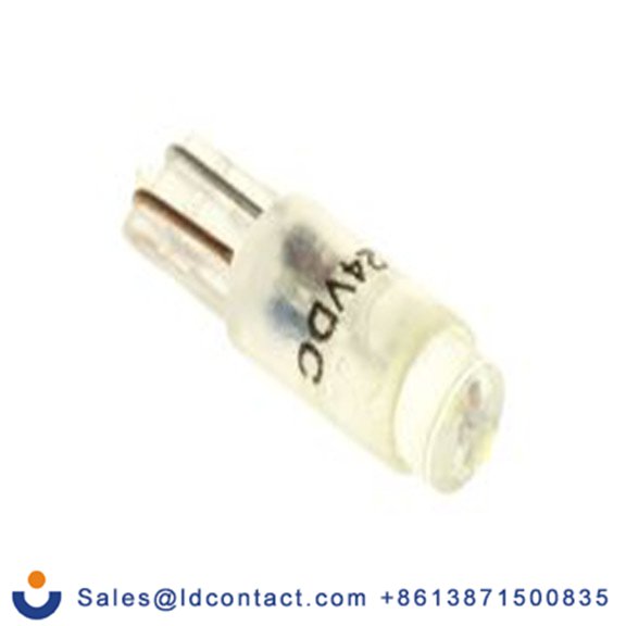 RS PRO 209-377  指示灯, 单芯片, 白色, 楔形灯座, Φ5.75 mm, 16.75 mm长, 24 V ac/dc