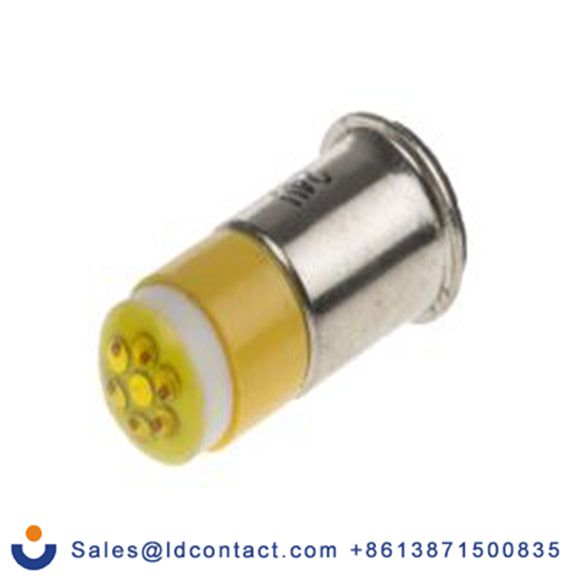 RS PRO 209-995  指示灯, 多芯片, 黄色, Φ6 mm, 15.25 mm长, 585 nm长, 24 V dc