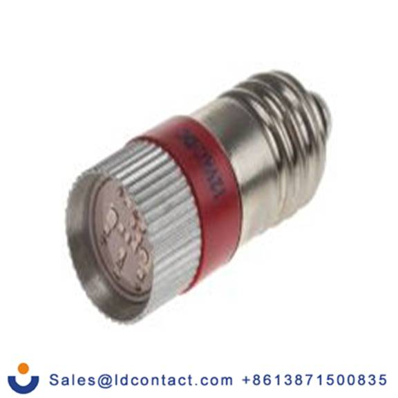 RS PRO 210-024  指示灯, 多芯片, 红色, E10灯座, Φ10 mm, 28 mm长, 630 nm长, 12 V