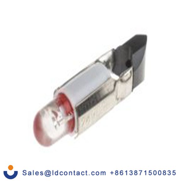 RS PRO 210-052  指示灯, 单芯片, 红色, Φ5.5 mm, 22 mm长, 630 nm长, 24 V ac/dc