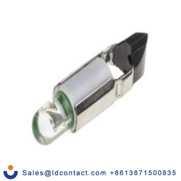 RS PRO 210-068  指示灯, 单芯片, 绿色, Φ5.5 mm, 22 mm长, 525 nm长