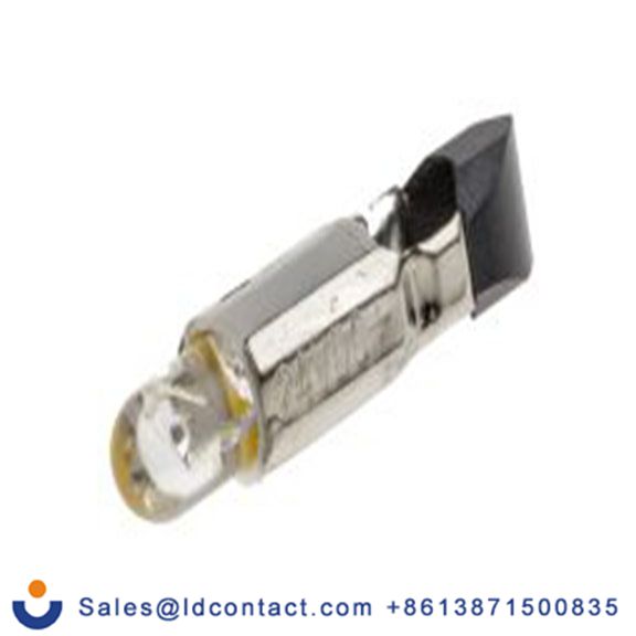 RS PRO 210-080  指示灯, 单芯片, 黄色, Φ5.5 mm, 22 mm长, 592 nm长