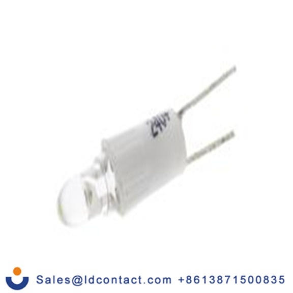 RS PRO 210-715  指示灯, 单芯片, 白色, Φ4.25 mm, 17 mm长, 24 V ac/dc