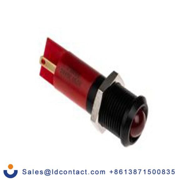 RS PRO 210-866  红色 面板安装指示器, 焊接片端接 24V dc 14 mm, Q14P系列