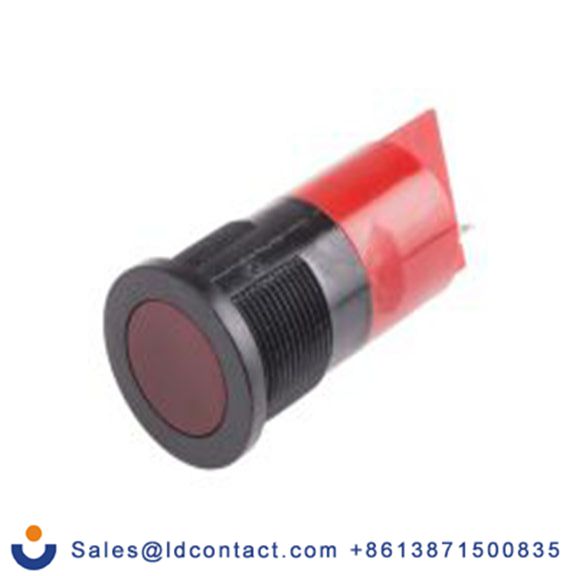 RS PRO 211-645  红色 面板安装指示器, 24 V ac/dc 焊接片端接, 平齐边框