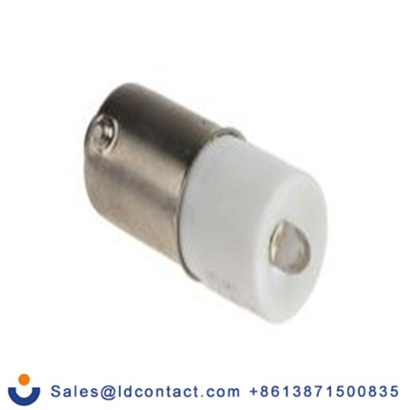 RS PRO 212-480  指示灯, 单芯片, 白色, BA9灯座, Φ10 mm, 24 mm长