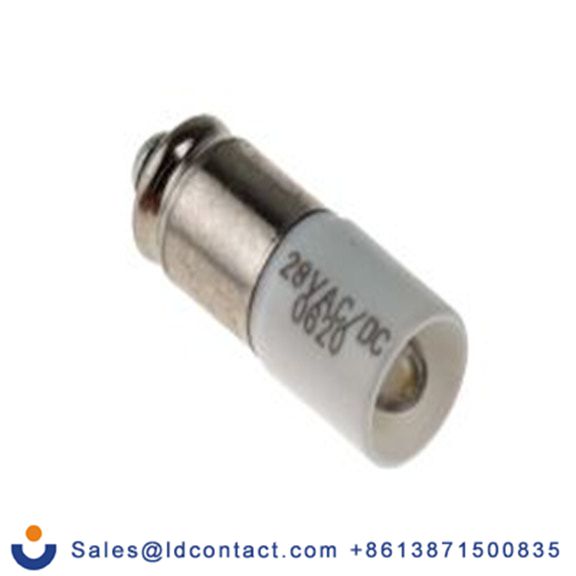 RS PRO 225-975  指示灯, 单芯片, 白色, 小型槽灯座, Φ6 mm, 16 mm长, 28 V ac/dc