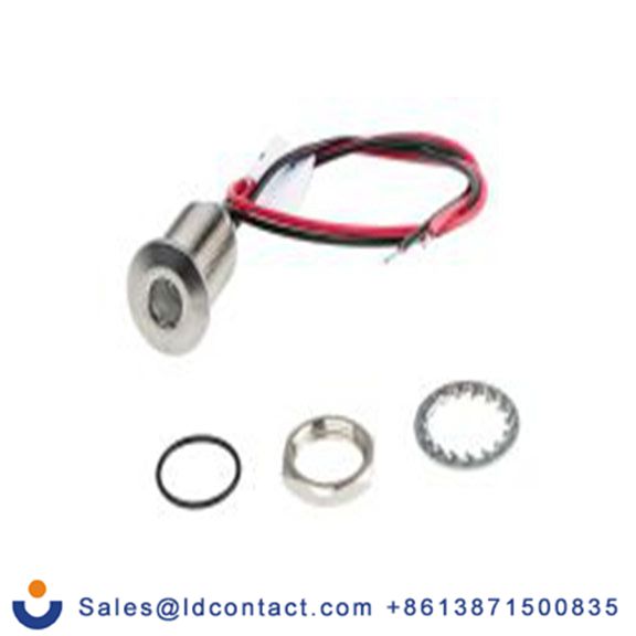 RS PRO 139-3373  黄色 面板安装指示器, 21.6 V dc, 26.4 V dc 导线端接, 平齐边框, IP40