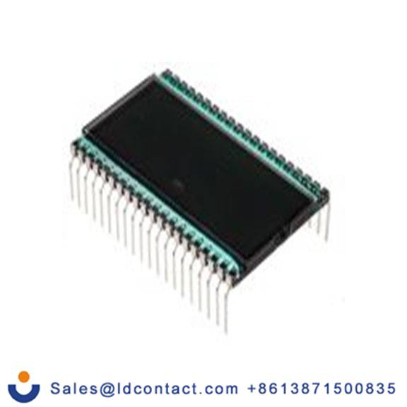 RS PRO 215-6436  7 段 段码液晶屏, LED背光, 1 x 3-1/2 12.7 mm 黑色 灰色, 可视区域47 x 18 mm, 4 位接口, PHR系列