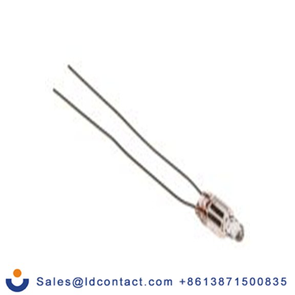 RS PRO 655-9413  指示灯, 橙色, 接线端子灯座, Φ4 mm, 37 mm长, 250 V