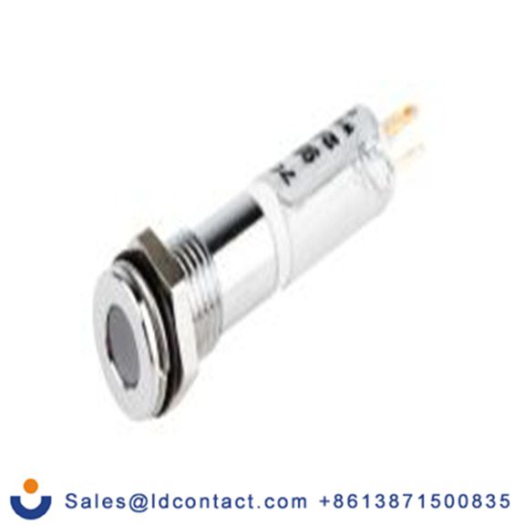 RS PRO 700-1716  面板安装指示器, 24 V dc 焊接片端接, 平齐边框, 银色边框, IP40