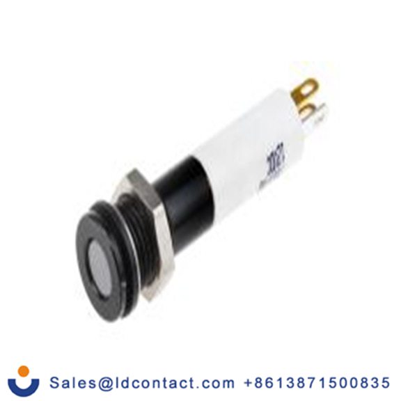 RS PRO 700-1788  面板安装指示器, 12 V dc 焊接片端接, 平齐边框, IP40