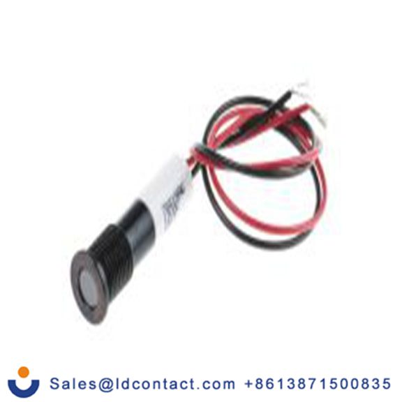 RS PRO 700-1996  白色 面板安装指示器, 12 V dc 导线端接, 平齐边框, IP40