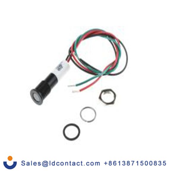 RS PRO 700-2031  面板安装指示器, 12 V dc 导线端接, 平齐边框, IP40