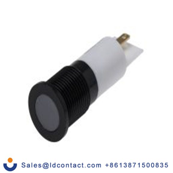 RS PRO 703-8857  白色 面板安装指示器, 220 V ac 焊接片端接, 平齐边框, 银色边框, IP40