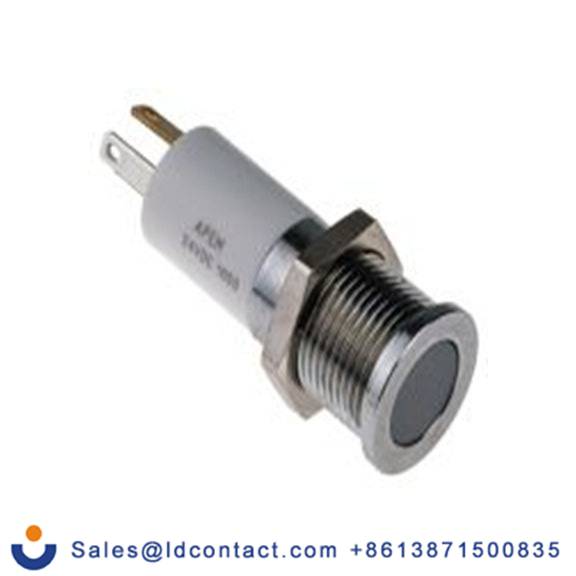 RS PRO 703-8869  面板安装指示器, 24 V dc 焊接片端接, 平齐边框, 银色边框, IP40