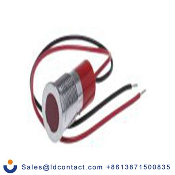 RS PRO 703-8958  红色 面板安装指示器, 220 V ac 导线端接, 平齐边框, 银色边框, IP40