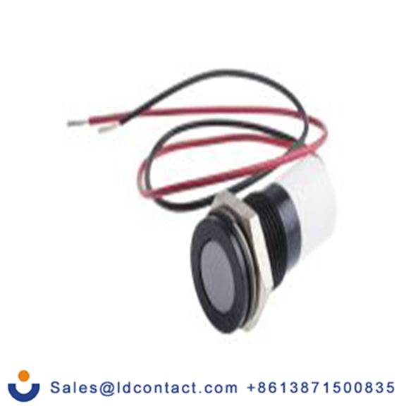 RS PRO 703-9011  白色 面板安装指示器, 24 V dc 导线端接, 平齐边框, IP40