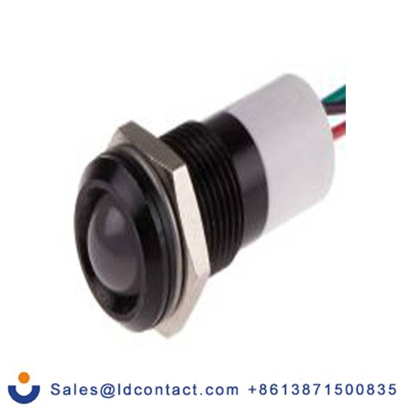 RS PRO 722-7451  面板安装指示器, 24 V dc 导线端接, 凸型边框, IP40