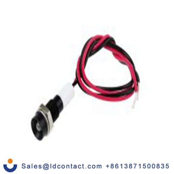 RS PRO 722-7833  红色 面板安装指示器, 12 V dc 导线端接, 凹入式边框, IP40