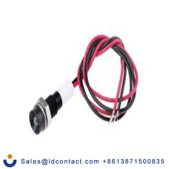 RS PRO 722-7839  白色 面板安装指示器, 12 V dc 导线端接, 凹入式边框, IP40