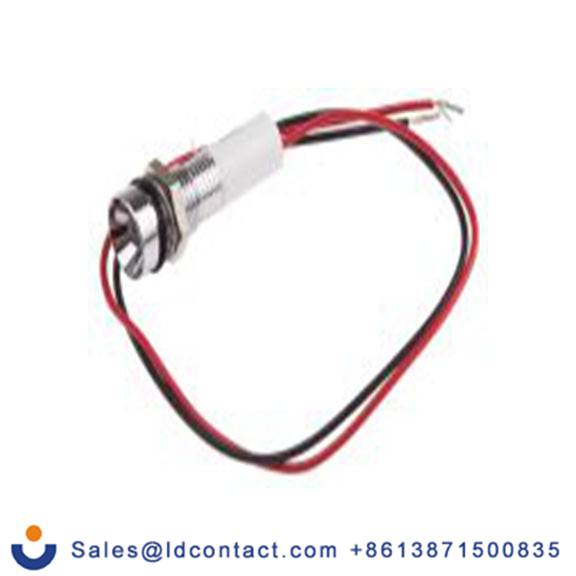 RS PRO 723-9441  白色 面板安装指示器, 24 V dc 导线端接, 凹入式边框, 银色边框, IP40