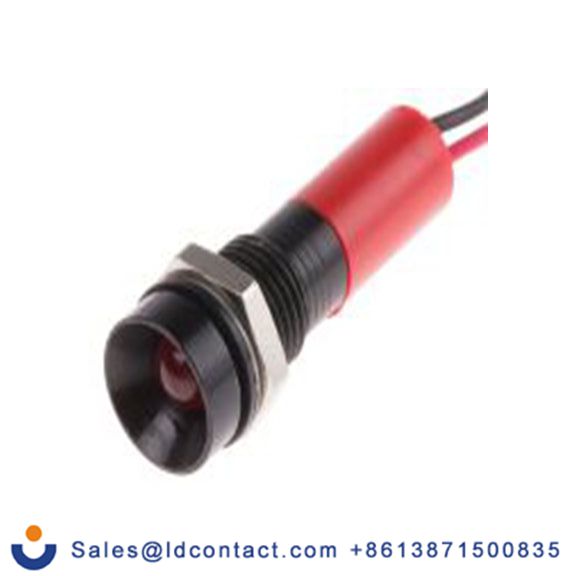 RS PRO 723-9505  红色 面板安装指示器, 24 V dc 导线端接, 凹入式边框, IP40