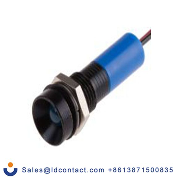 RS PRO 723-9511  蓝色 面板安装指示器, 24 V dc 导线端接, 凹入式边框, IP40
